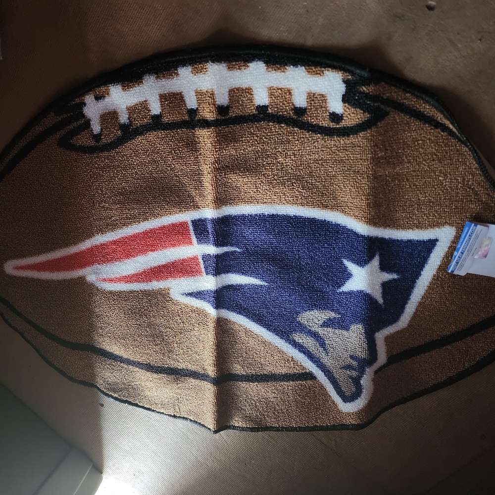 Football Team Logo Rug